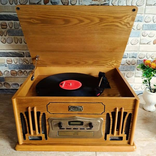 Radiogram Turntable Gramophone Record Player Antique 0