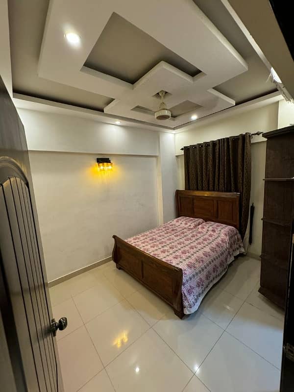 Sumsum Comfort Apartment Available For Rent in Gulistan e Jauhar Block 2 3