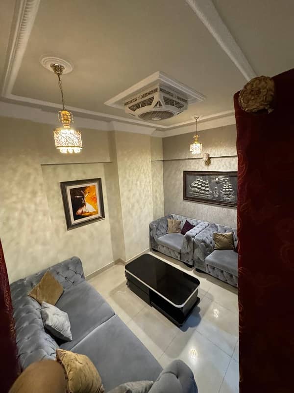 Sumsum Comfort Apartment Available For Rent in Gulistan e Jauhar Block 2 6