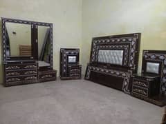 beautiful brand new bed set for sale in Lahore