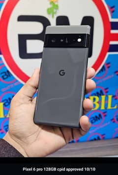 Google pixel 6 pro Approved