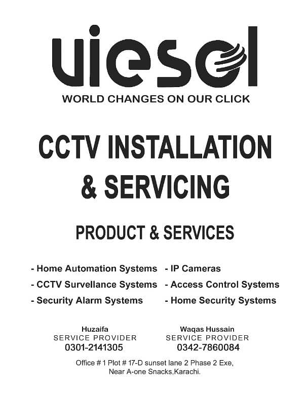 CCTV installation and Servicing 0