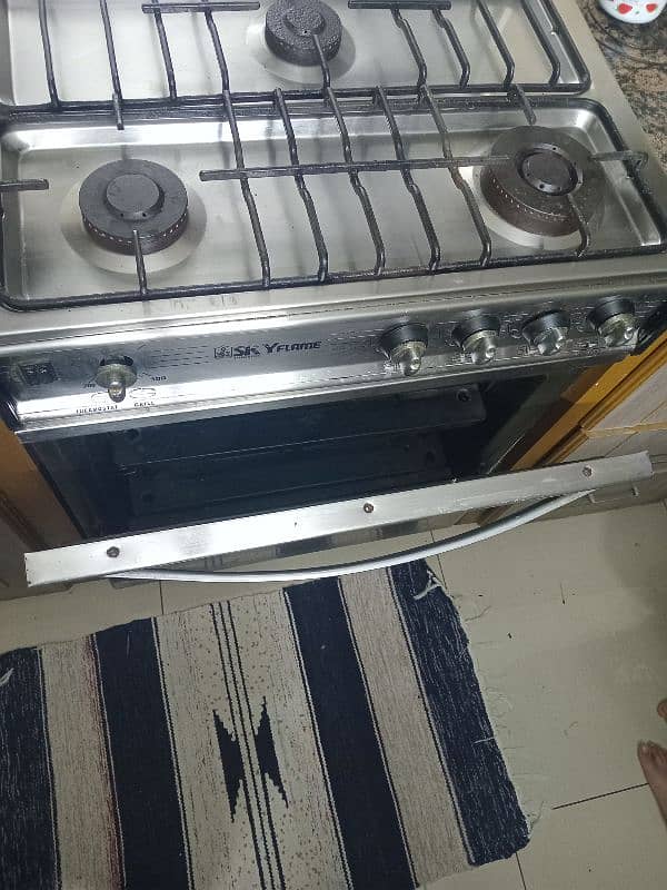 Sky Flame Used Stove For Sale In Good Condition. 3