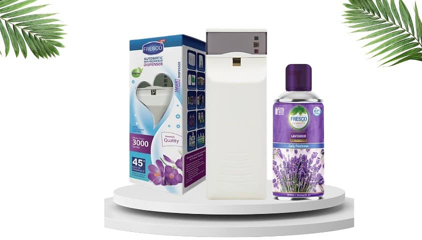 Fresco air freshener, air dispenser , refills 250ml, 300ml for office 4