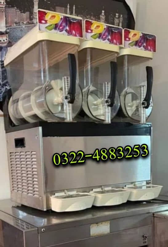 Slush Machine Used New Dough Mixer Fryer Pizza Oven Cotton candy Etc 6