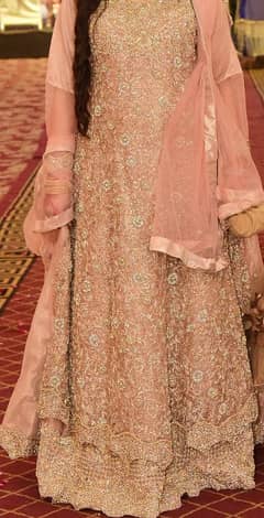 Bridal maxi for walima