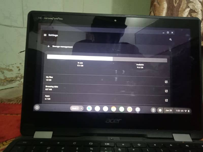 Acer chrome book with new condition 5