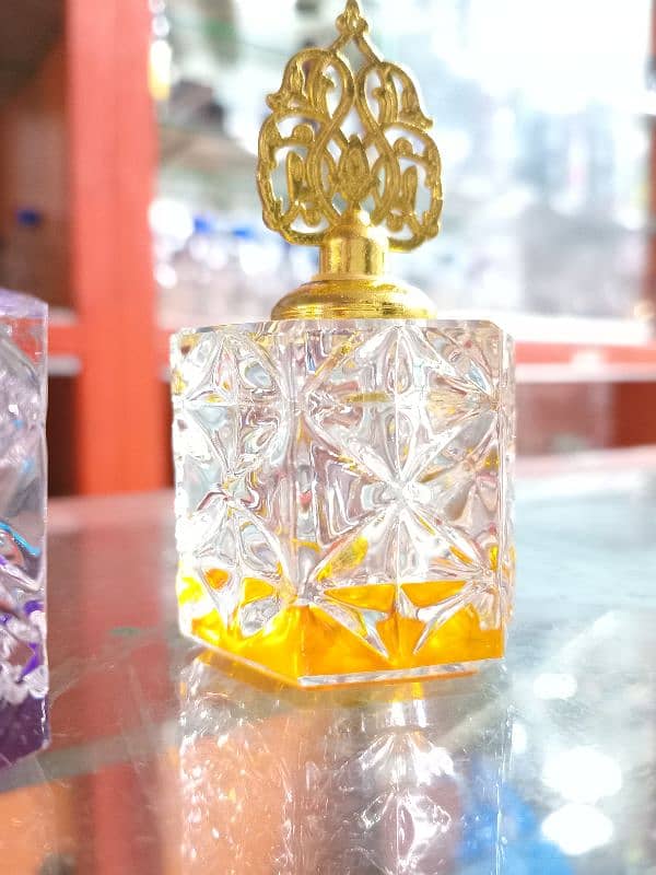 Attar crystal bottle 1