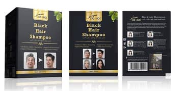 DE HoI Black hair color shampoo 25ml(pack of3)