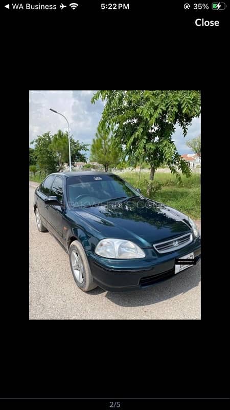 Honda Civic EXi 1997 urgent sale 10