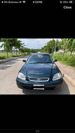 Honda Civic EXi 1997 urgent sale