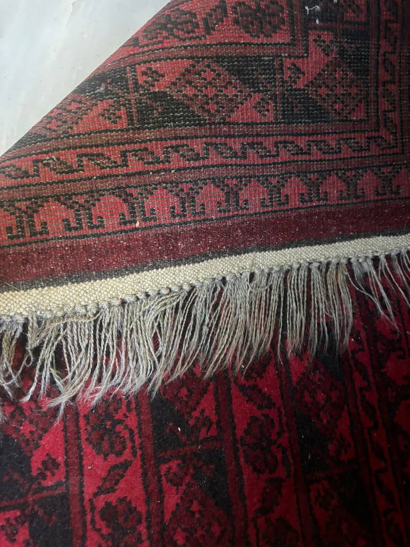 Royal Red Afghan Carpet 2