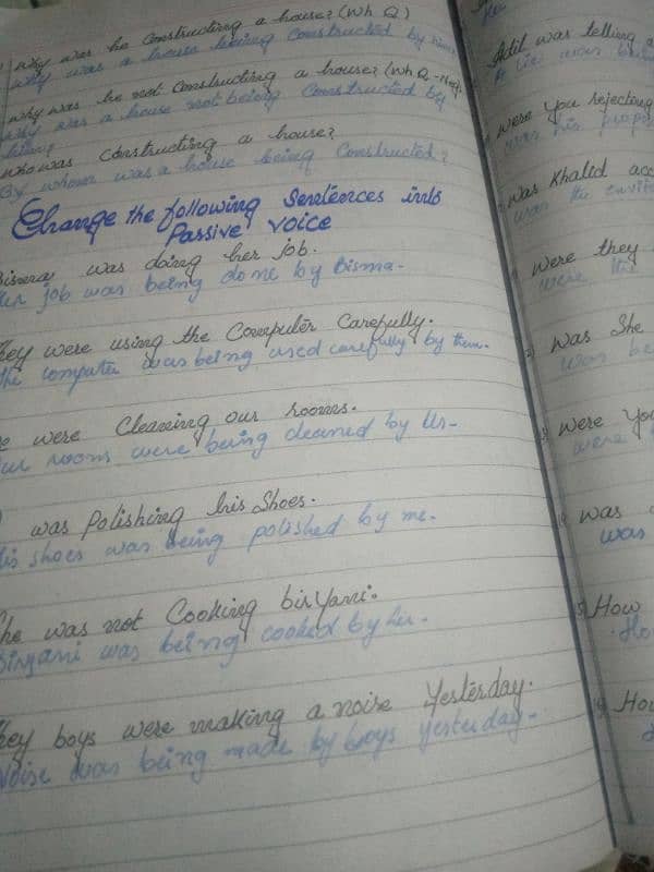 Hand writing assignment work 0