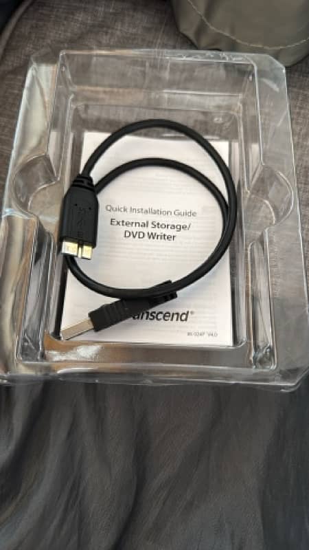 almost new transcend hardware one tb 4