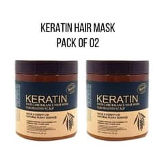 keratin hair mask treatment, 500ml-pack of 2