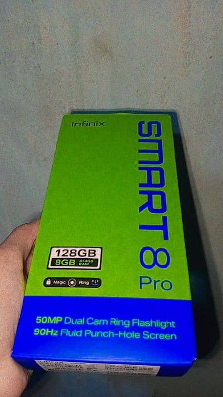 Infinix Smart 8 Pro Dual Sim PTA Approved 6+128 2