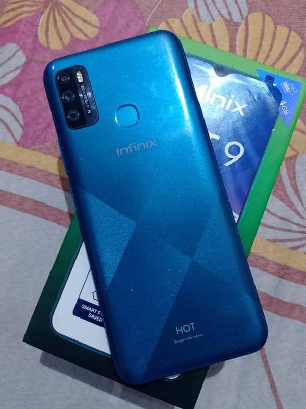 Infinix Hot 9 Play  Box Open No charger, hand Phone 1