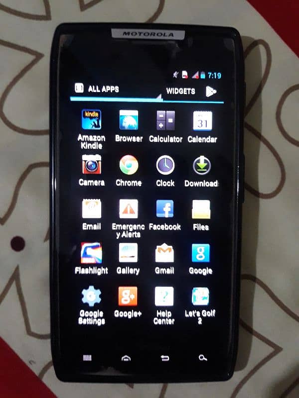 motorola xt912 only mobile 16gb/1gb 5