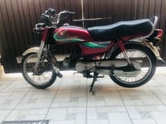 Honda Cd 70 in red colour