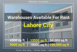 11500 Sq-ft Warehouse or Factory For Rent