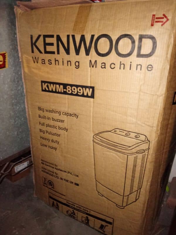 Kenwood washing machine 0