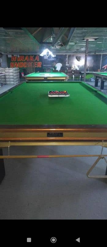 4 Wiraka Snooker Tables 1