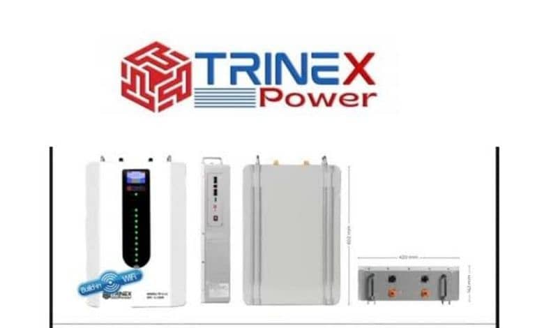 Trinex Power Lithium battery 100amp/48volt 1