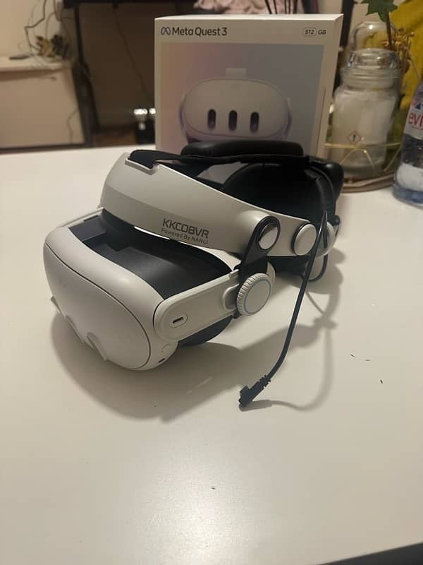 meta quest 3 512gb vr headset with arkham knight 12