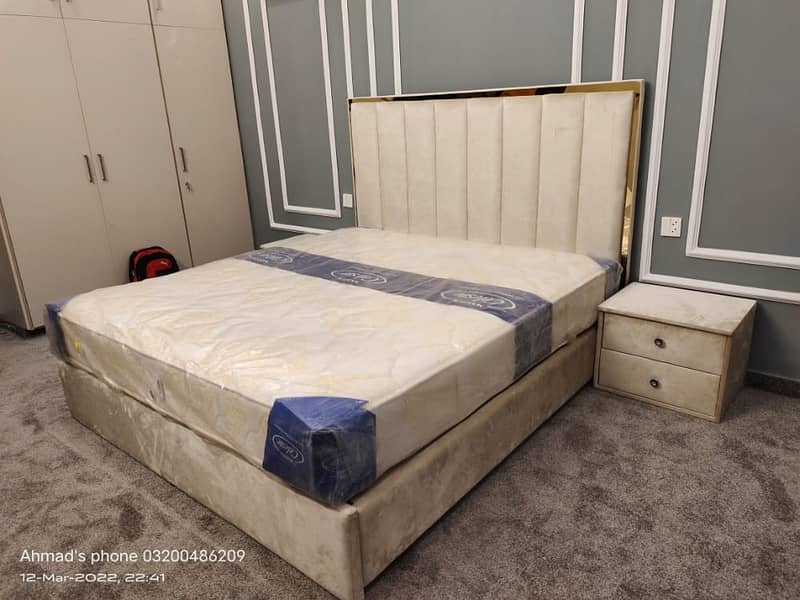 Bed Set //King Size Bed// Wooden Bed// Queen Size Bed// single Bed 14