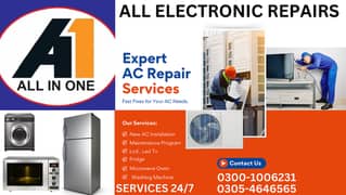 Ac Repairing /Washing machine  /Repair Fridge/Ups /Microwave / Repair