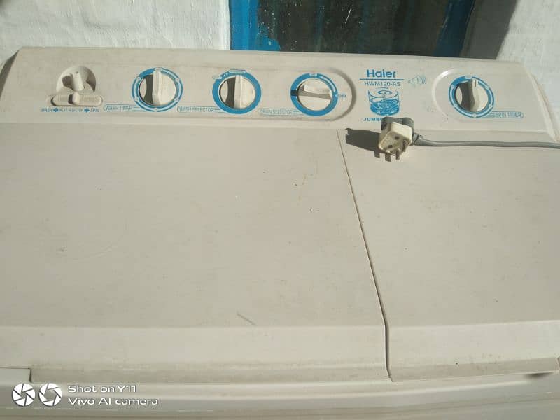 Haier washing machine 1