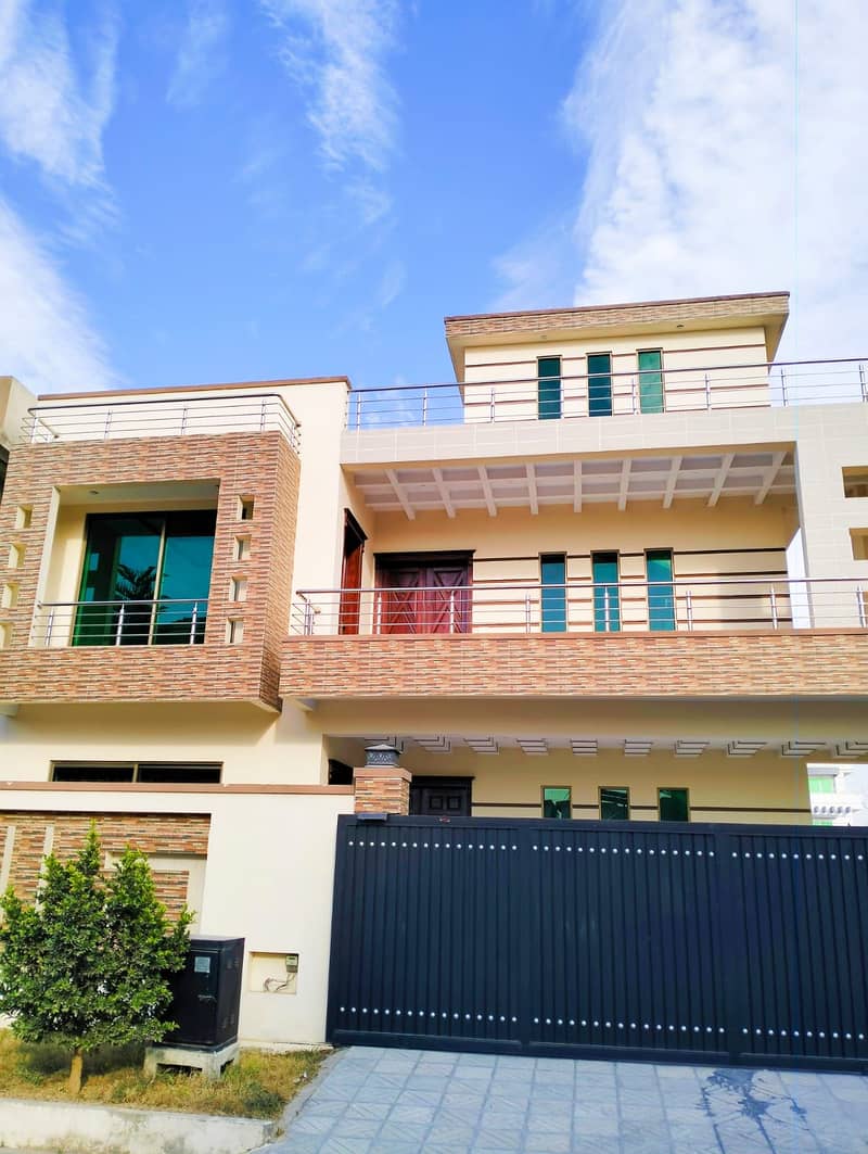 14Marla Double Unit House Available. For Sale In Multi Gardens MPCHS. B-17 Block B Islamabad. 0