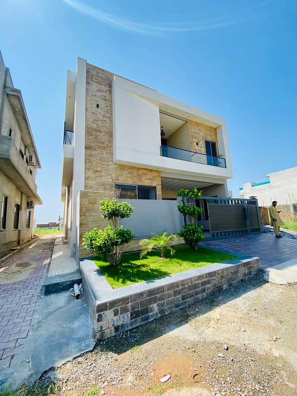 8 Marla Short Corner Double Unit House Available. For Sale in Multi Gardens MPCHS. B-17 Block E Islamabad. 0