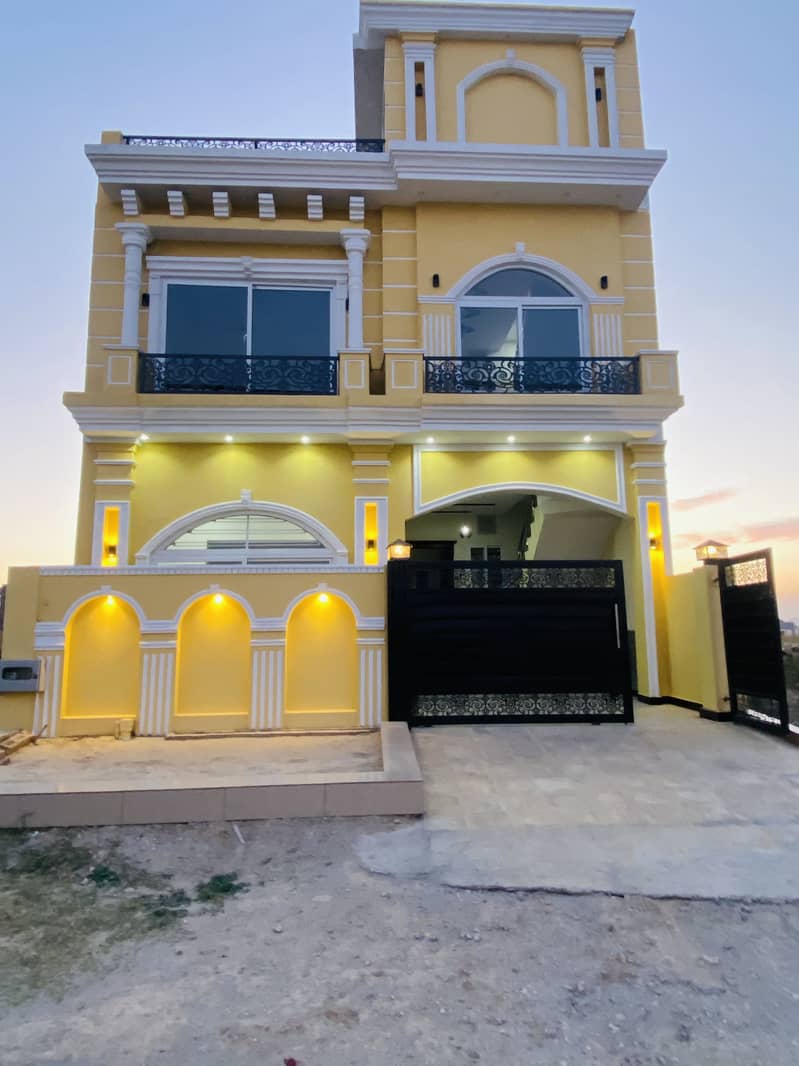 5 Marla Double Unit House Available. For Sale in Multi Gardens MPCHS. B-17 Block F Islamabad. 0