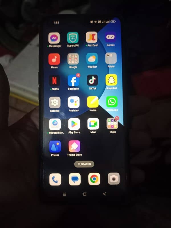 oppo a96 with box charger sath ha good condition 2