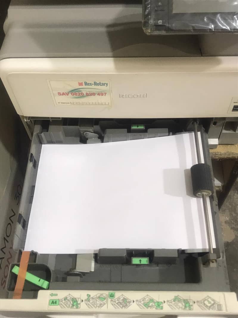 Ricoh Mp301 All-in-One Copier, Printer, Scanner Brand New Original 220 7