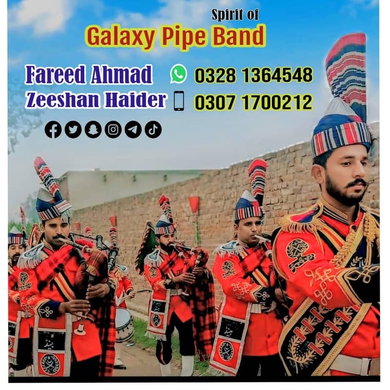 Fauji Band & Dhol Services for Weddings & Events,Mehandi,Qawali Night 5