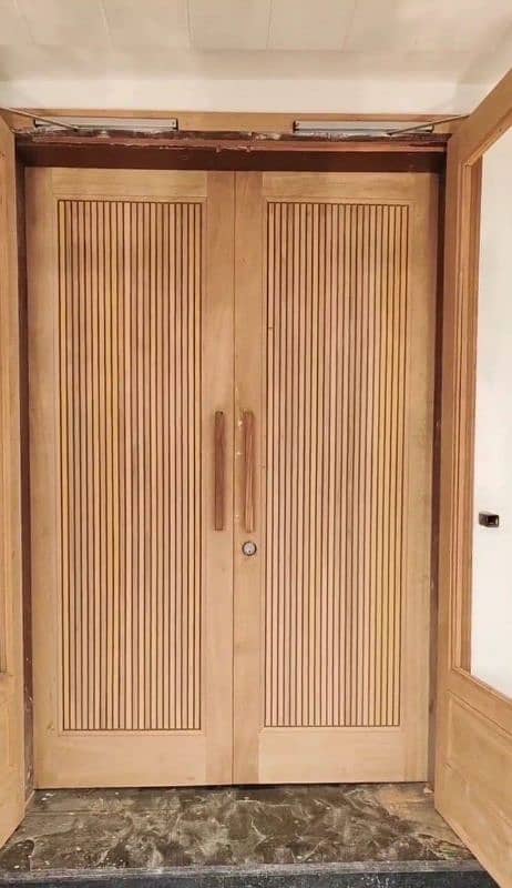 Wooden doors/Solid Wooden doors/Semi solid wooden door/Malaysian panel 2