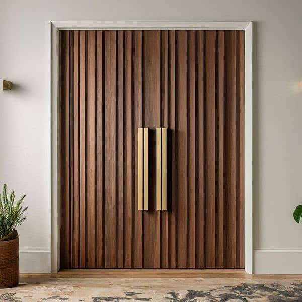 Wooden doors/Solid Wooden doors/Semi solid wooden door/Malaysian panel 13