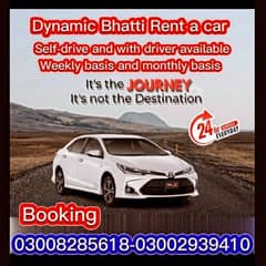 Rent A Car Self Drive | Corolla , Civic , Mira , Alto | in karachi