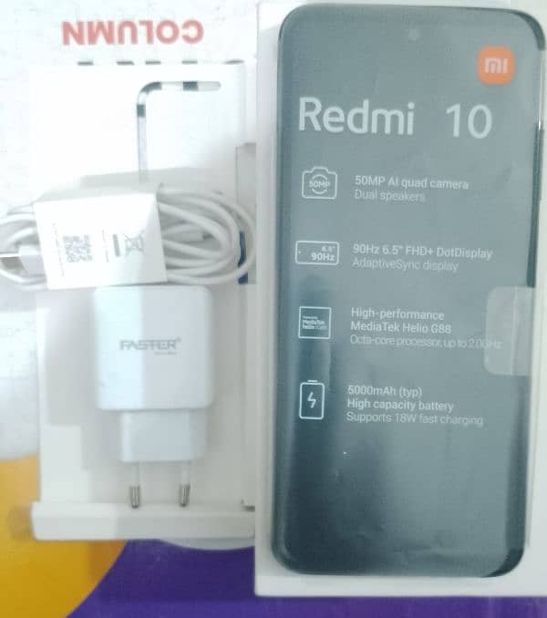 Redmi 10 6/128 GB urgent for sale 6