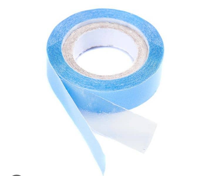 Walkers LACE Front Hair System Tape Roll BLUE 3 Yards - Double sided 2