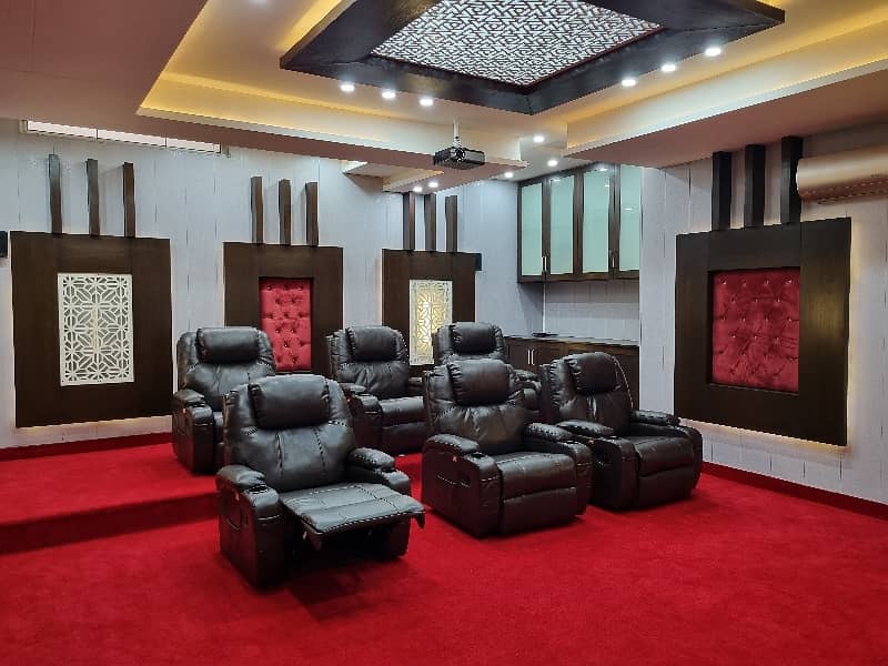 FULLY FURNISHED_1 KANAL HOUSE WITH BASEMENT AND CINEMA 5