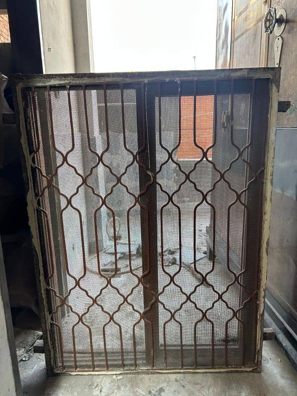 Iron window 3*4 ft heavy weight 2