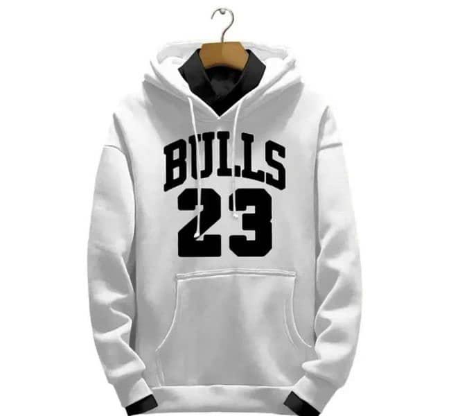 Bulls23 printed hoddie 0