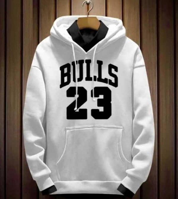 Bulls23 printed hoddie 1