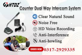 Counter Window Intercom Brand HTDZ