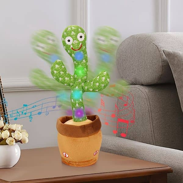 Talking & Singing Cactus Plush Toy 1