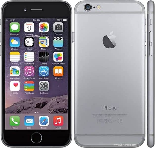 iPhone 6 (non pta/ ok icloud) 10 by 9 condition 0