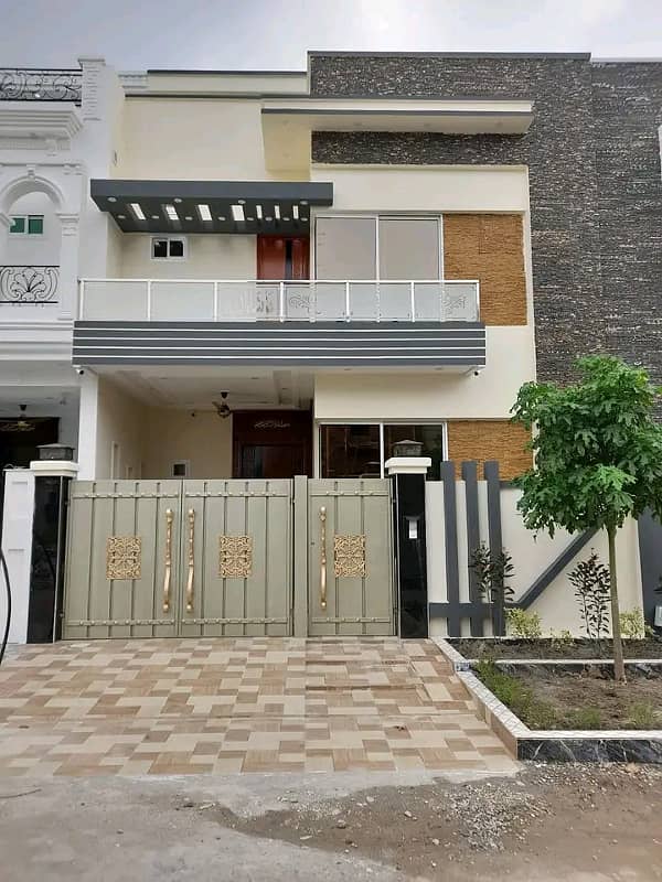 Modern House Brand-New 5 Marla House Available For Sale 0